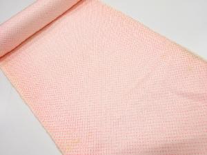 アンティーク　疋田模様　長襦袢地反物